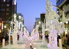 立ち並ぶ氷像2 立ち並ぶ氷像2