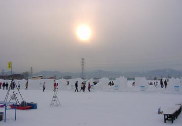 さとらんど会場(夕日が差すさとらんど会場) さとらんど会場(夕日が差すさとらんど会場)