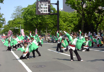 YOSAKOIソーラン祭り(大通パレードより)6 YOSAKOIソーラン祭り(大通パレードより)6