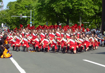 YOSAKOIソーラン祭り(大通パレードより)12 YOSAKOIソーラン祭り(大通パレードより)12