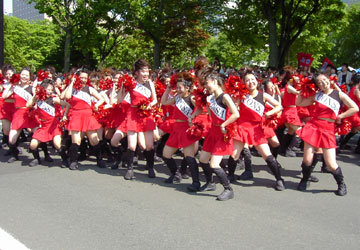 YOSAKOIソーラン祭り(大通パレードより)15 YOSAKOIソーラン祭り(大通パレードより)15