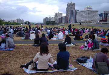 2007年札幌豊平川花火大会(道新・UHB花火大会)1 2007年札幌豊平川花火大会(道新・UHB花火大会)1