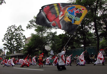 第18回YOSAKOIソーラン祭り(大通パレードその1)3 第18回YOSAKOIソーラン祭り(大通パレードその1)3