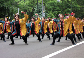 第18回YOSAKOIソーラン祭り(大通パレードその1)10 第18回YOSAKOIソーラン祭り(大通パレードその1)10