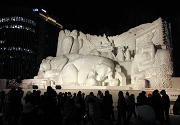 第61回さっぽろ雪まつりより 10 第61回さっぽろ雪まつりより 10