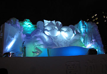 第61回さっぽろ雪まつりより 12 第61回さっぽろ雪まつりより 12