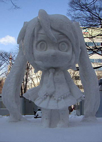 第61回さっぽろ雪まつりより 19 第61回さっぽろ雪まつりより 19