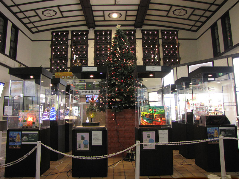 小樽ロングクリスマス2012 Final「ガラスアート展示会」