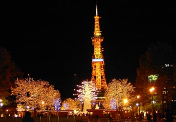 テレビ塔・夜4 テレビ塔・夜4